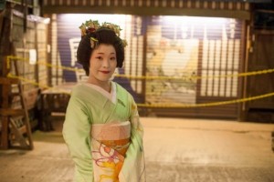 The new Japanese trainee geisha called Sae